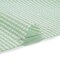 1 Yard Green White Candy Striped Summer Cotton Polyester Seersucker
